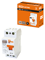 ВД1-63 2Р 100А 500мА TDM ELECTRIC устройство защитного отключения (УЗО)