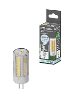 Лампа светодиодная G4-3 Вт-230 В-4000 К, SMD, 16x43 мм TDM ELECTRIC