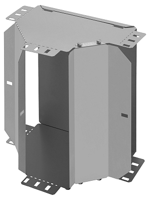 Ответвитель Т-образный вертикальный вниз 100х300 мм TDM ELECTRIC - фото1