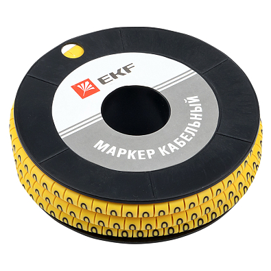 Маркер кабельный 1,5 мм2 "0" (1000 шт.) (ЕС-0) EKF PROxima - фото5