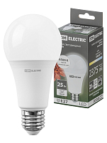 Лампа светодиодная А65 25 Вт, 230 В, 6500 К, E27 TDM ELECTRIC