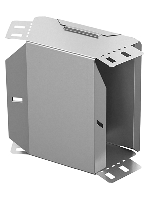 Поворот на 45 град. вертикальный внешний 80х200 TDM ELECTRIC - фото1