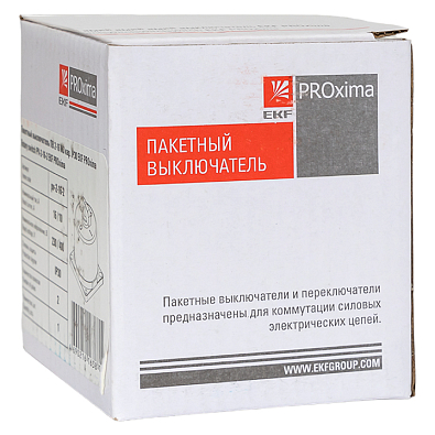 Пакетный выключатель ПВ 2-16 М3 кар. IP30 EKF PROxima - фото9