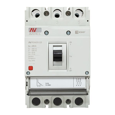 Автоматический выключатель AV POWER-2/3 225А 80kA TR EKF AVERES - фото21