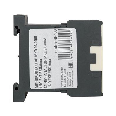 Миниконтактор МКЭ 9А 400В 1NO EKF PROxima - фото8