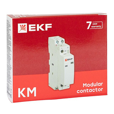 Контактор модульный КМ 16А 2NО (1 мод.) EKF PROxima - фото17