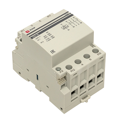 Контактор модульный КМ 40А 2NО+2NC (3 мод.) EKF PROxima - фото10