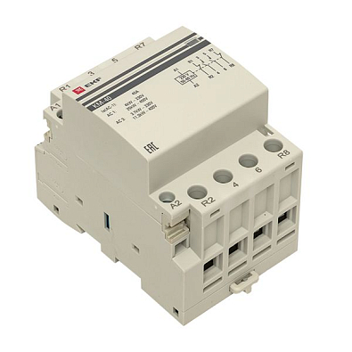 Контактор модульный КМ 40А 2NО+2NC (3 мод.) EKF PROxima - фото16