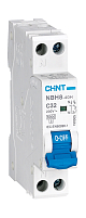 Авт. выкл. NBH8-40 1P+N 1A 4.5kA х-ка C