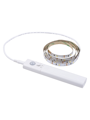 Умная подсветка SMD2835-30LED/m-IP20-5В-2,4Вт-6000К(1 м), датчик движ., 4хААА TDM ELECTRIC - фото5