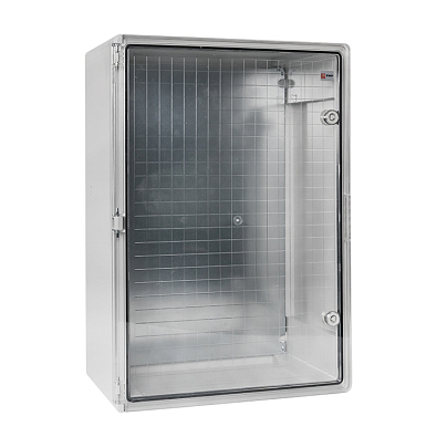Щит пластиковый с монтажной платой прозр. дверь 800х600х260 мм IP65 EKF PROxima - фото6
