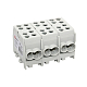 Клемма распределительная КСР с двойным винтом 2x35/2x25 серая EKF PROxima - фото14