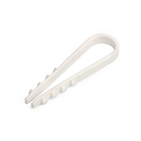 ДХ 5–10 (бел) (100шт) Дюбель-хомут