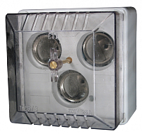 Держатель предохранителя T 25/3N DELTA 3p (DII, 25А, Е27)