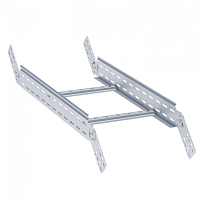 Угол вертикальный шарнирный для лестничного лотка 50x400 мм HDZ EKF