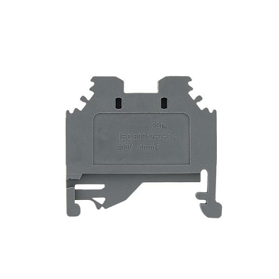 Колодка клеммная пружинная JXB-S-2.5 24А серая EKF PROxima - фото7