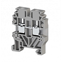 Миниклеммник винтовой 2,5 мм.кв (серый); MVK2,5