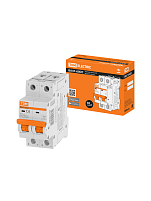 ВА47-60DC 2P  6А 6кА х-ка С TDM ELECTRIC модульный автоматический выключатель