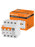 АВДТ 63 4P(3Р+N) C25 300мА 6кА TDM ELECTRIC дифференциальный автоматический выключатель