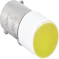 Лампа BA9s для NP2, желтая, AC/DC12В (LED) (R)
