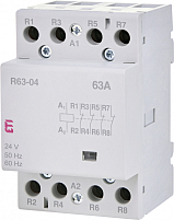 Контактор модульный R 63-04 24V AC 63A (AC1)