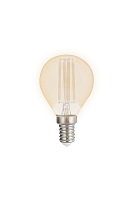 PLED OMNI G45 6w E14 4000K Gold Лампа светодиодная декоративная PLED OMNI