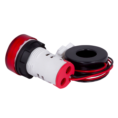 Индикатор значения тока и напряжения красный ED16-22AVD 100А EKF PROxima в комплекте с трансформатором тока - фото5