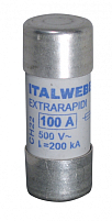 Предохранитель CH22UQ/20A/690V aR (200 kA) цилиндрический