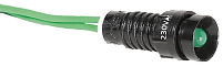 Лампа сигнальная LS LED 5 G 230 (5мм, 230V AC, зеленая)