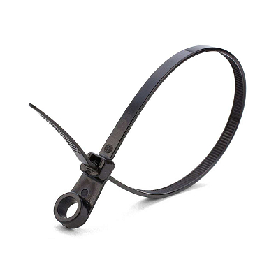 Стяжка нейлоновая КСО 5х300 (черн) (100шт) (Fortisflex) - фото1