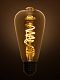 Лампа светодиодная «Винтаж» золотистая ST64 (со спиралью), 4 Вт, 230 В, 2700 К, E27 (конус) TDM ELECTRIC - фото4