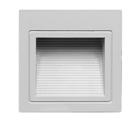 PWS/R S8484 3W 4000K White IP20 Светильник светодиодный встраиваемый  для подсветки стен и ступеней