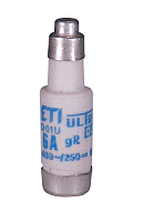 Предохранитель D01UQ2A/400V gR (50 kA) цилиндрический