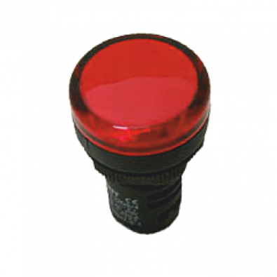 Индикатор ND16-22DS/4 красный АС230В (R) - фото1