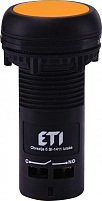 Кнопка монобл. утопл. ECF-10-A (1NO, оранжевая)