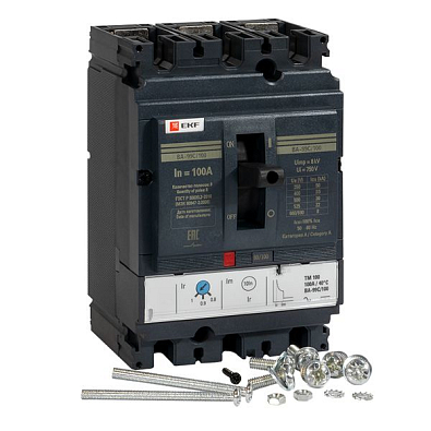 Выключатель автоматический ВА-99C (Compact NS) 100/ 12,5А 3P 36кА EKF PROxima - фото8