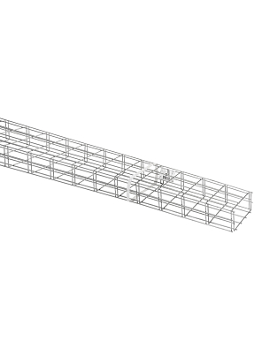 Лоток проволочный 80х200х3000-3,8 мм TDM ELECTRIC - фото3