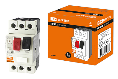 Пускатель ПРК32-18 In=18A Ir=13-18A Ue 660В TDM ELECTRIC - фото1