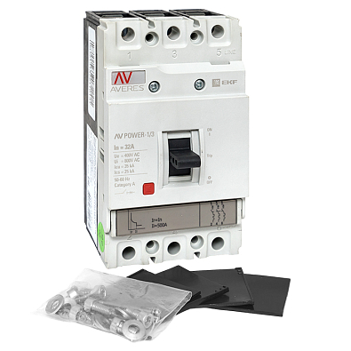 Автоматический выключатель AV POWER-1/3 32А 35kA TR - фото9