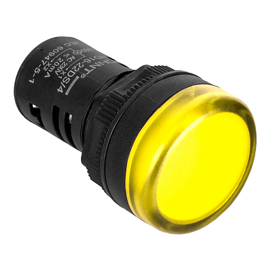 Индикатор ND16-22DS/4 желтый АС380В (R) - фото1