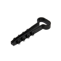 Дюбель-хомут ДХП 14-6 (черн) (100шт) (Fortisflex)