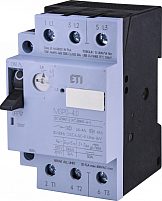 Авт. выключатель защиты двигателя MSP0-4,0 (1,1-1,5 kW, 2.4-4A)