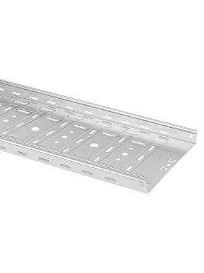 Лоток перфорированный 50х300х3000-0,5 мм TDM ELECTRIC - фото2