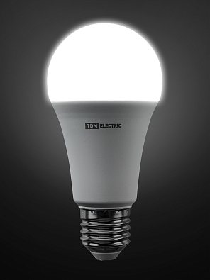 Лампа светодиодная А60 15 Вт, 230 В, 4000 К, E27 TDM ELECTRIC - фото4