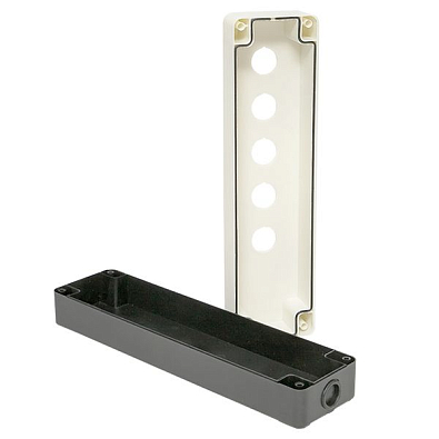 Корпус КП105 пластиковый 5 кнопок белый EKF PROxima - фото17