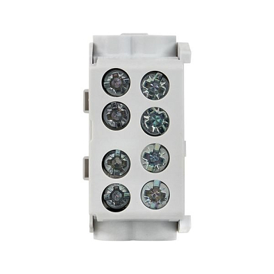Клемма распределительная КСР с двойным винтом 2x25/2x16 серая EKF PROxima - фото17
