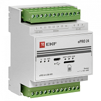 Контроллер базовый ePRO 24 удаленного управления 6вх\4вых 230В WiFi GSM EKF PROxima