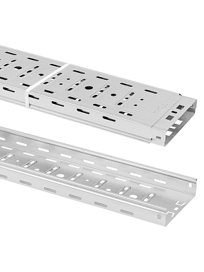 Лоток перфорированный 50х150х3000-0,5 мм TDM ELECTRIC - фото1