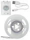 Умная подсветка SMD2835-30LED/m-IP20-5В-2,4Вт-6000К(1 м),датчик движ.и освещ.,акк. Li-Ion1100мАч TDM ELECTRIC - фото4