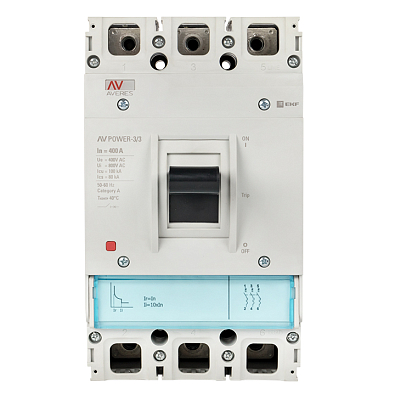 Автоматический выключатель AV POWER-3/3 400А 100kA TR EKF AVERES - фото7